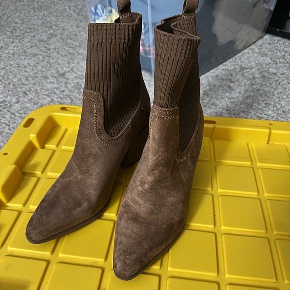 Brown Ankle Boots - Picture 2 of 3